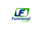 Logotipo da bandeira de cartão Funcional card