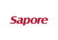 Logotipo da bandeira de cartão Sapore