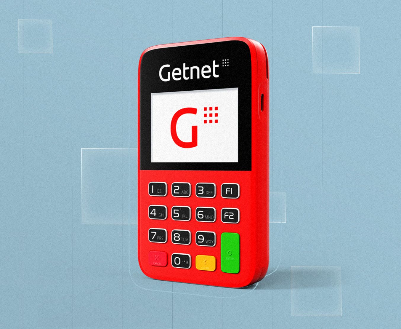 Maquininha de cartão de credito Getnet produto Get Mini NFC